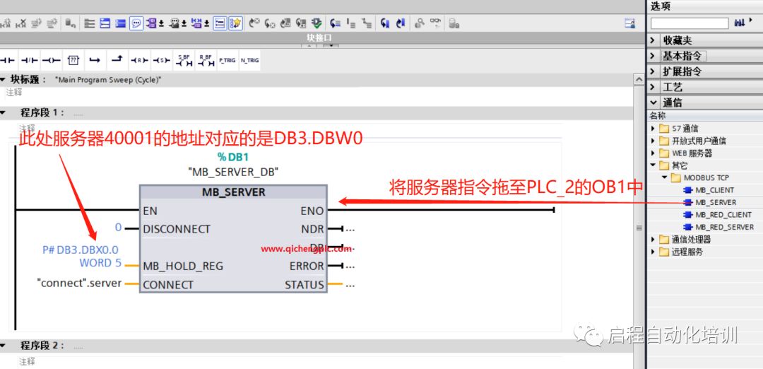 基于S7-1200的Modbus—TCP通讯应用 PLC控制器 第9张