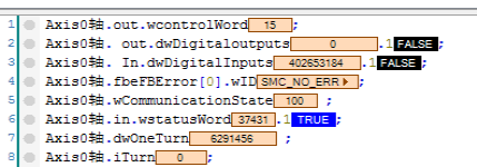 Codesys中EtherCAT通信状态判断 Codesys 第152plc