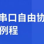 PLC串口自由协议通讯例程