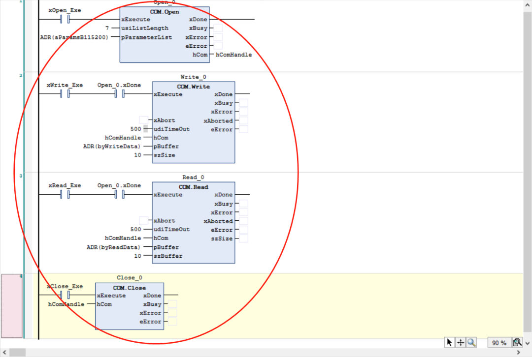 PLC串口自由协议通讯例程 Codesys 第652plc PLC串口自由协议通讯例程 Codesys 第6张